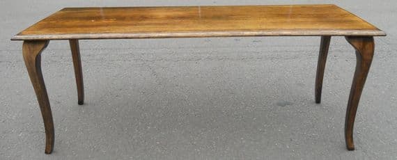 Oak Long Coffee Table