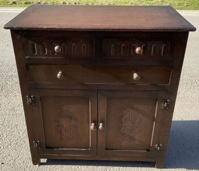 Oak Tallboy Cupboard