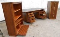 Office Matching Filing Cabinet & Display Cabinet by Abbess