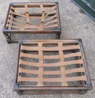 Pair Ercol Elm Stools