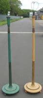Pair Painted Standard Lamps