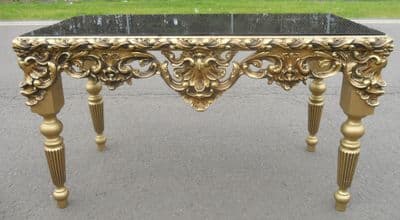 Regency Style Gilt Coffee Table