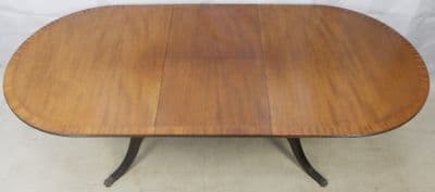 Regency Style Mahogany Extending Dining Table - SOLD