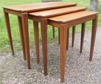 Retro 1960's Teak Nest of Three Coffee Tables