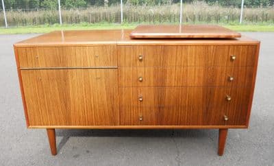 Retro Teak Drinks Cabinet Chest of Drawers