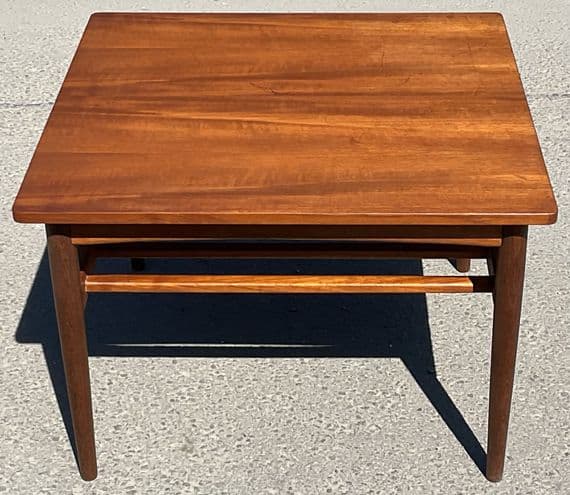 Retro Teak Large Square Coffee Table