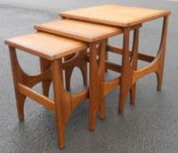 Retro Teak Nest of Tables by Stonehill