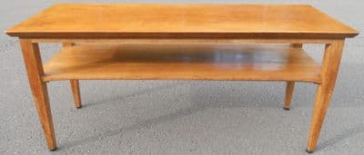 Retro Teak Two Tier Coffee Table