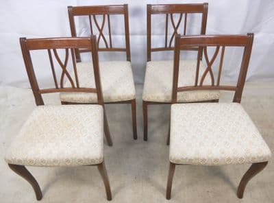 Set of Four Teak Dining Chairs by Strongbow - SOLD