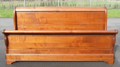 Six Feet Wide Mahogany Double Bed
