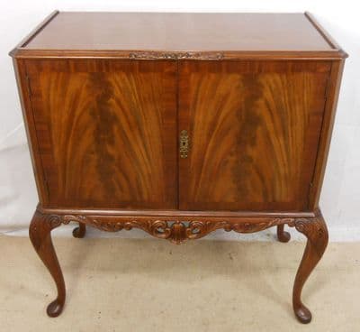 Small Mahogany Cocktail Cabinet