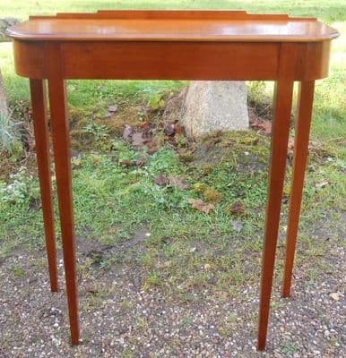 Small Mahogany Console Table by South Devon Furniture Ltd
