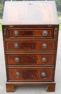 Small Mahogany Ladies Writing Bureau