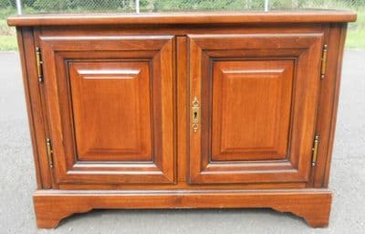 Small Mahogany Low Cupboard