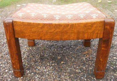 Small Oak Footstool