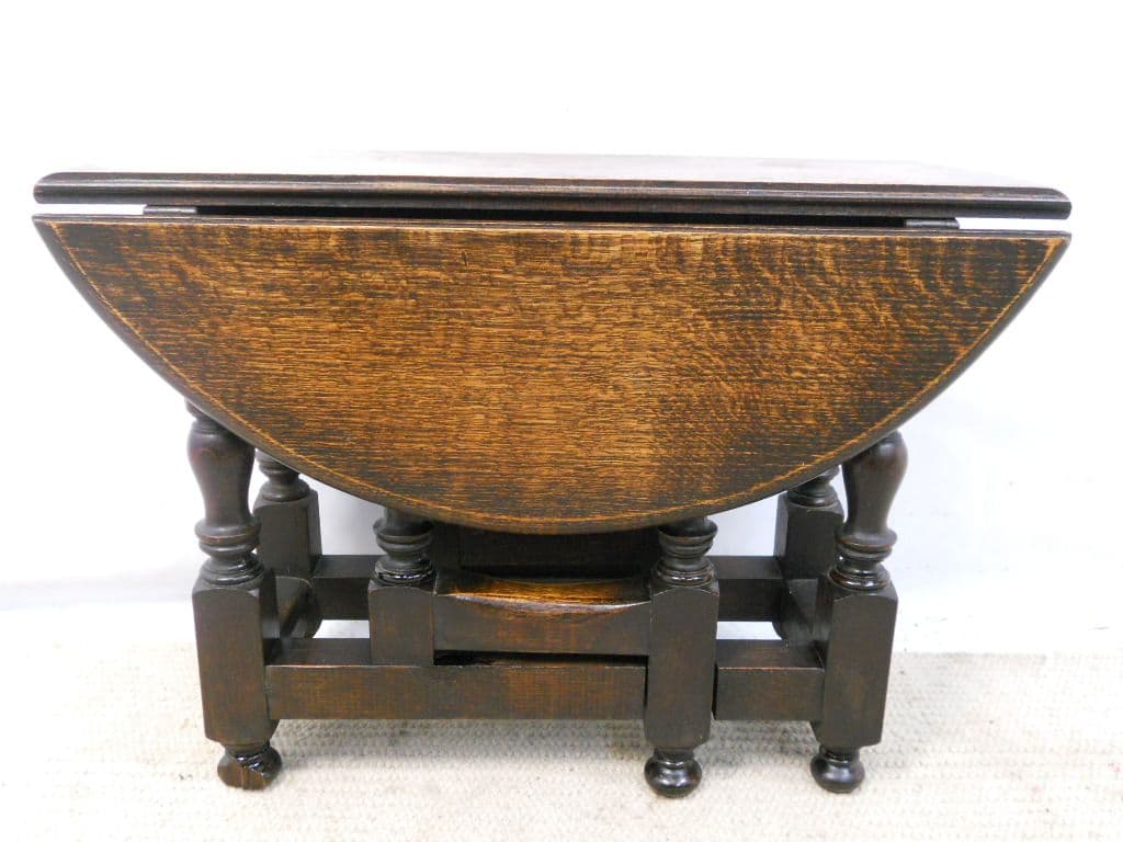 Small Oak Gateleg Coffee Table