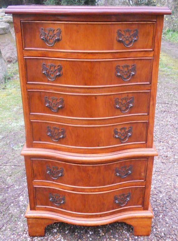 Small Yew Chest on Chest