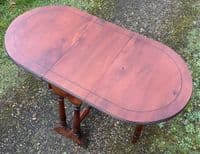 Small Yew Dropleaf Coffee Table