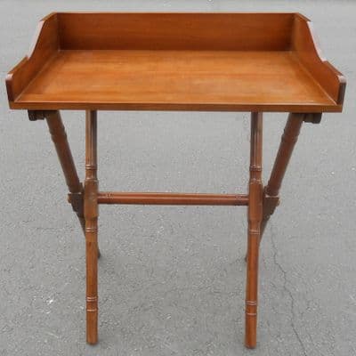 SOLD - Mahogany Folding Writing Desk