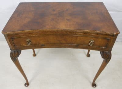 SOLD - Queen Anne Style Walnut Side Table
