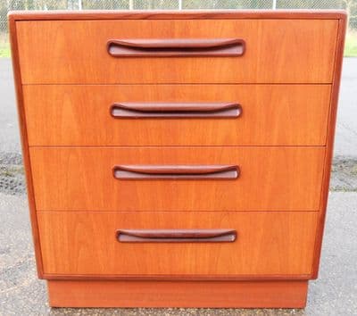 SOLD - Small Teak Chest of Drawers by G-Plan