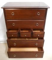 Tall Mahogany Chest of Drawers by Stag - SOLD