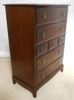 Tall Mahogany Chest of Drawers by Stag - SOLD