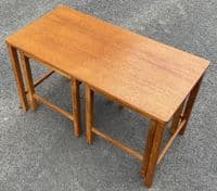 Teak Nest of Three Coffee Tables