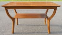 Teak Retro Two Tier Coffee Table