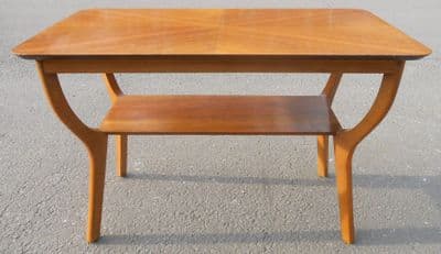 Teak Retro Two Tier Coffee Table