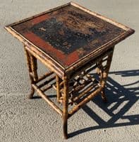 Victorian Bamboo Centre Table