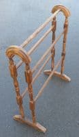 Victorian Style Beech Towel Rail