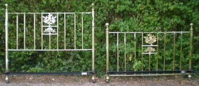 Victorian Style Brass Double Bed