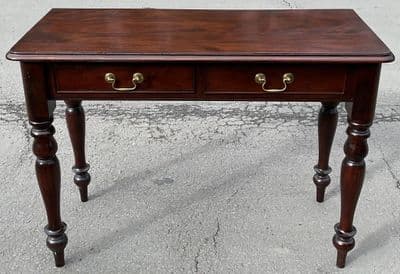 Victorian Style Mahogany Side or Writing Table