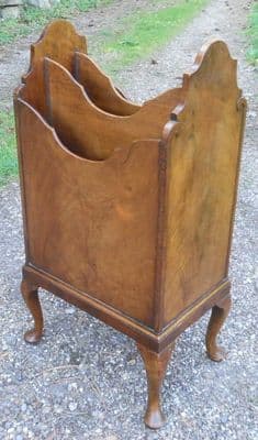 Walnut Magazine Stand