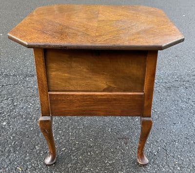 Walnut Sewing Box Coffee Table