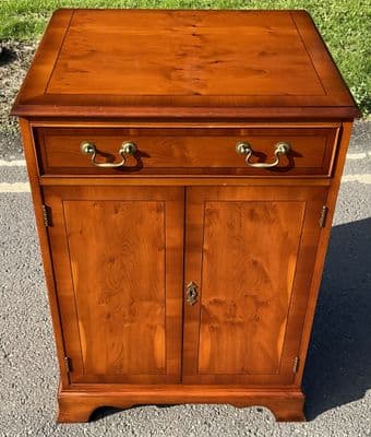 Yew Music Cabinet by Bradley