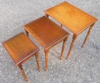 Yew Nest of Three Coffee Tables