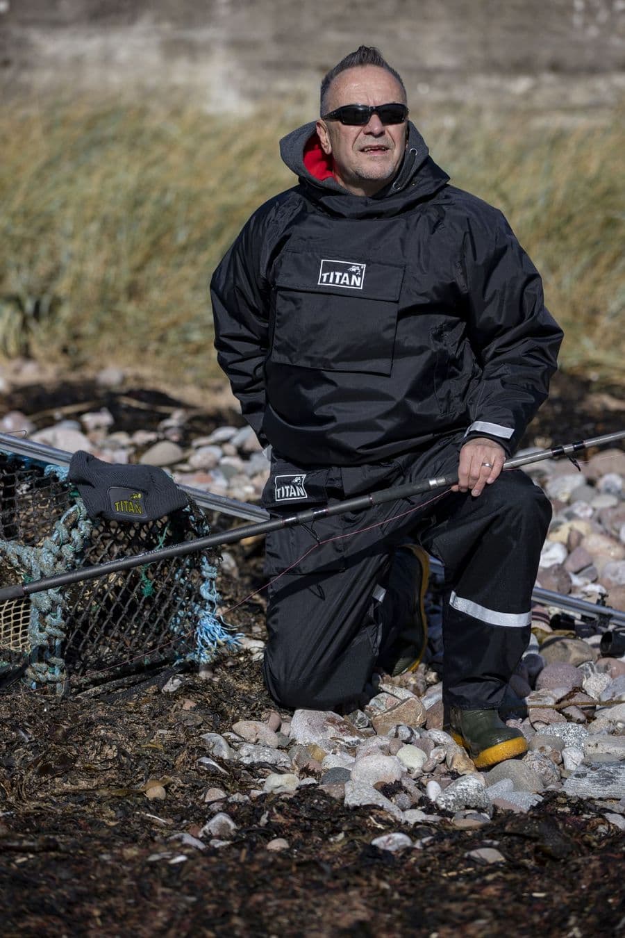ALL NEW 2025 TITAN® 3.0 EXEAT BLACK EDITION Waterproof Breathable Fishing Smock