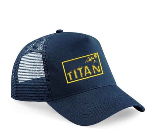 NEW 2023 TITAN® Navy Trucker Cap