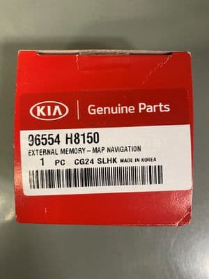 Genuine New Kia Rio /  Stonic Navigation Maps