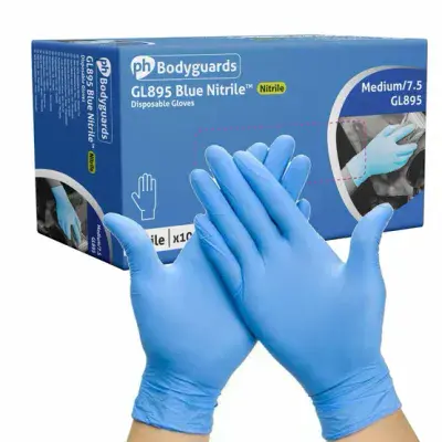 Kia Bodyguards 4 Powder Free Nitrile Gloves GL8953 - Large