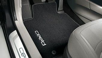 Kia Cee'd (2012-2015) Carpet Mat Set-Velour Tailored, RHD