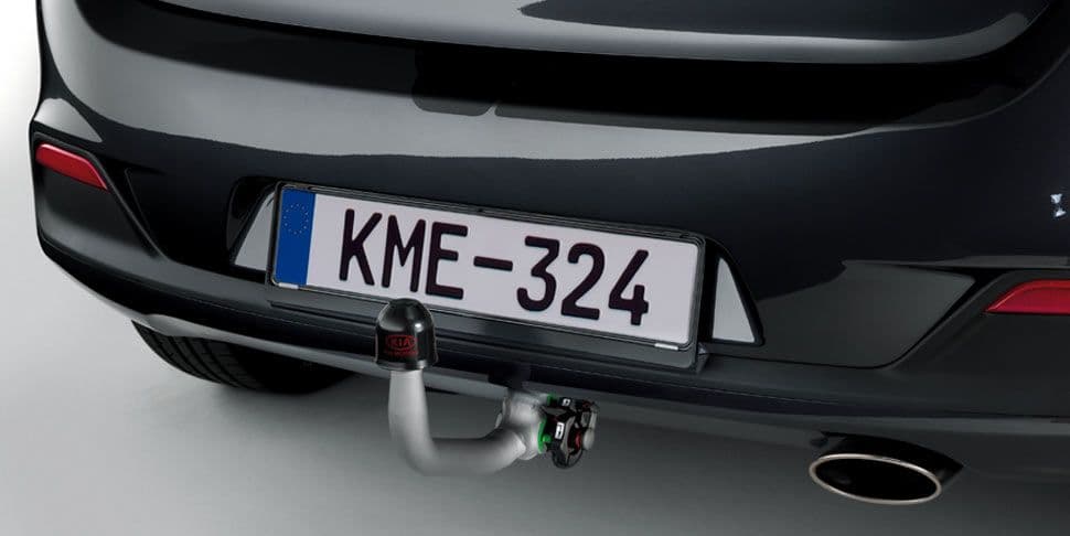 Thule Black WingBar Edge Kit Kia Cee D Hatchback 2012-2018 Fixed Points