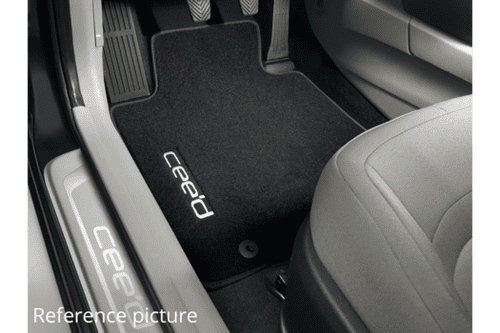 Kia Cee'd (2016-2018) Velour Carpet Mats RHD