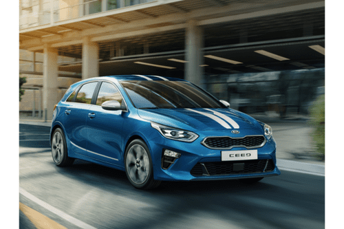 Kia Cee'd (2019-2021) Body Decals (White)