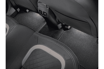 Kia Optima Sportswagon (2016-2018) LED Footwell Illumination, White, Second Row