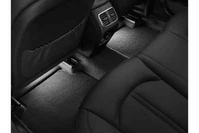 Kia Optima Sportswagon (2019-) Led Footwell Illumination (White) Rear