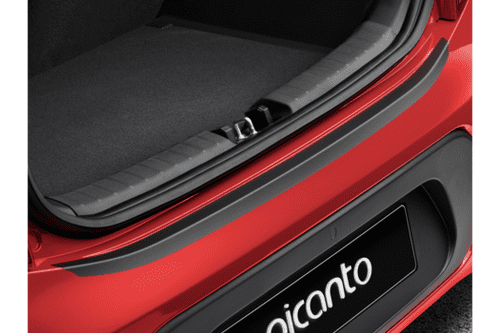 Kia Picanto 2021 Onwards Rear Bumper Foil - Black