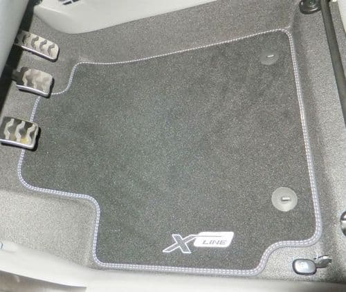 Kia Picanto 2021 Onwards - Velour Carpet Mats, (X-Line)